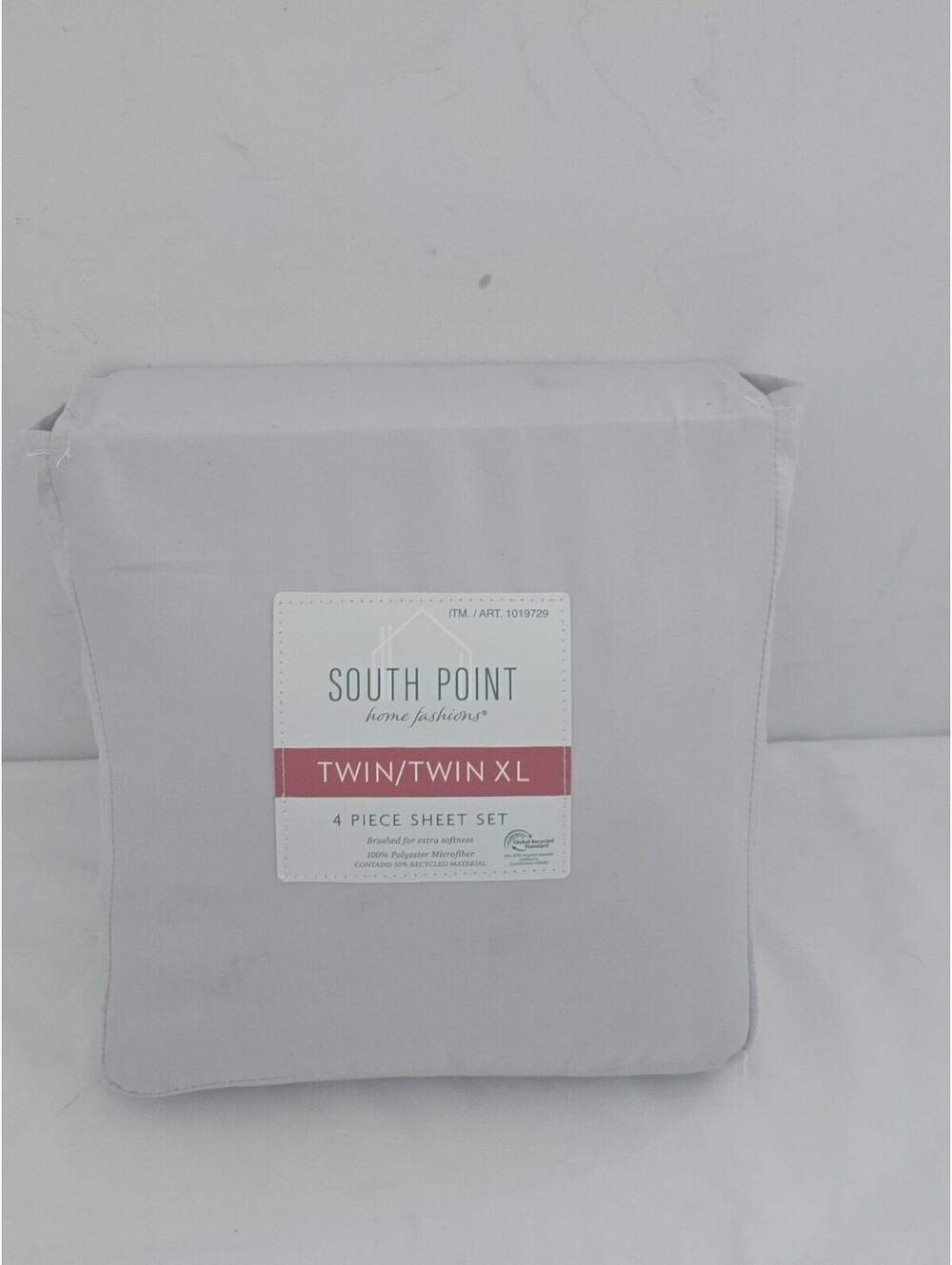 South Point home fashion TWIN/TWIN XL  4 Piece Microfiber Sheet Set Heritage NEW